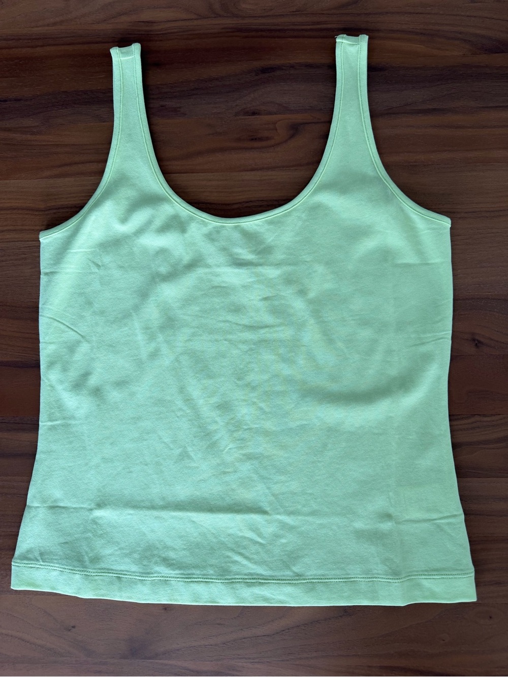 Cabi 2025 Scoop Neck Tank Top - Key Lime Green. Sz M. Cotton/spandex.